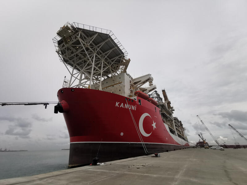 Kanuni Sondaj Gemisi Filyos Limanına demirledi