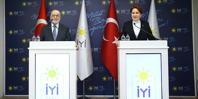 Saadet Partisi Genel Başkanı Karamollaoğlu’ndan Akşener’e ziyaret