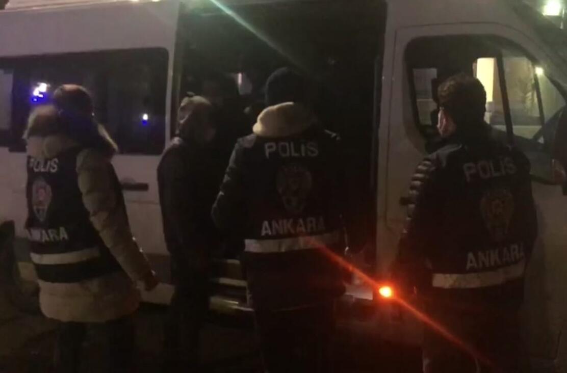 Ankara’da 40 düzensiz göçmen yakalandı