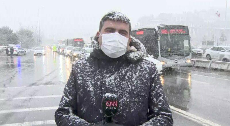 İstanbul’da kar etkisini artırdı | Video