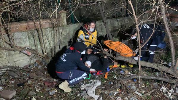 Polis kapıyı çaldı, camdan atlayan iki kişinin bacağı kırıldı