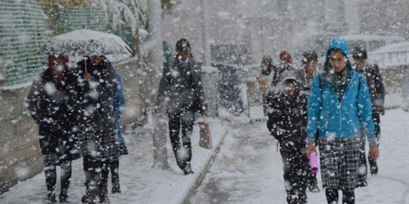 Son dakika haberi: 11 ilde eğitime kar engeli