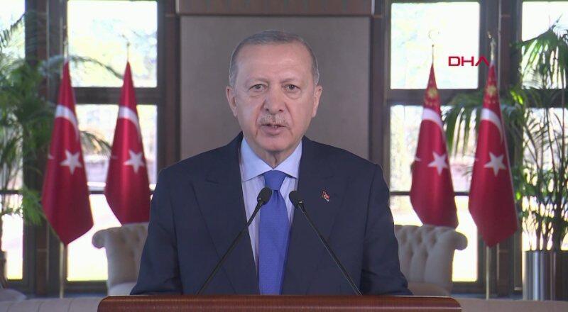 Son dakika… Cumhurbaşkanı Erdoğan’dan büyüme mesajı