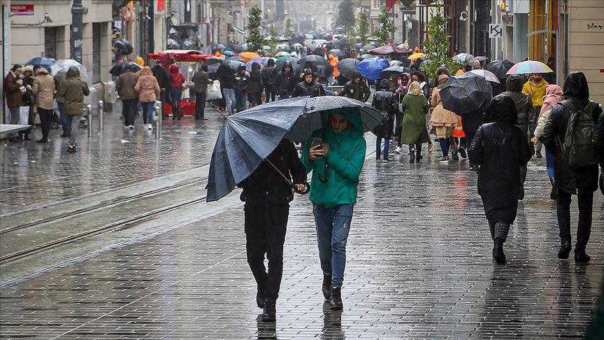 İstanbul’da sağanak bekleniyor