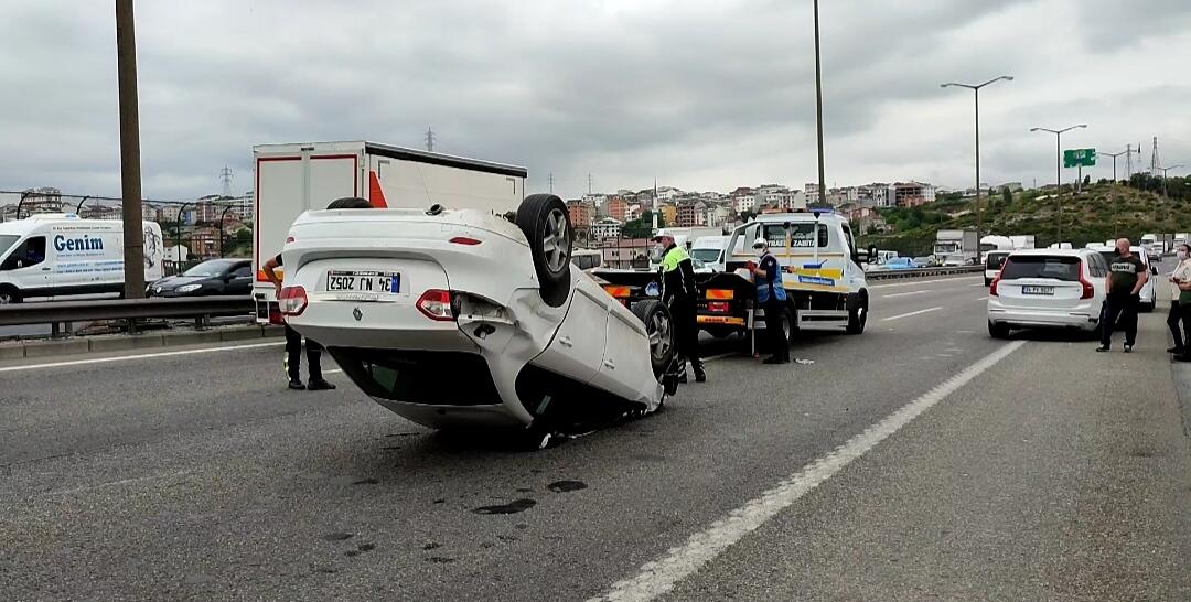 Başakşehir’de zincirleme trafik kazası