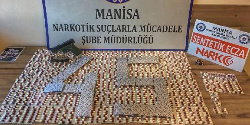 Manisa’da uyuşturucu operasyonu; 3 gözaltı