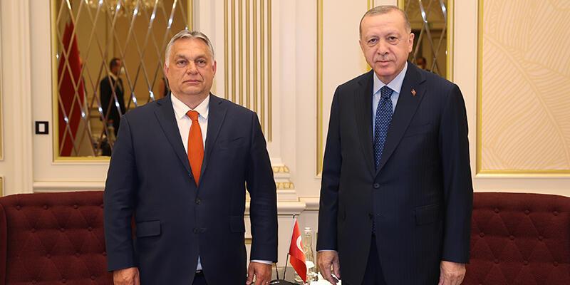 Cumhurbaşkanı Erdoğan, Macaristan Başbakanı Orban’la görüştü