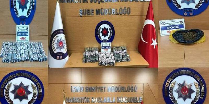 İzmir’de bir haftadaki uyuşturucu operasyonlarında 28 tutuklama