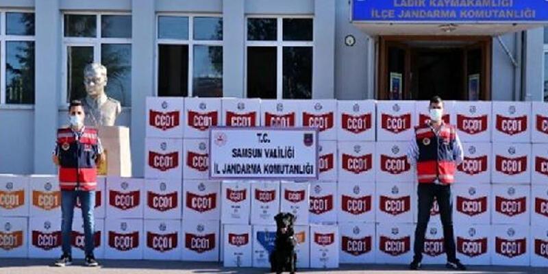 Samsun merkezli 4 ilde kaçak sigara operasyonu: 33 gözaltı