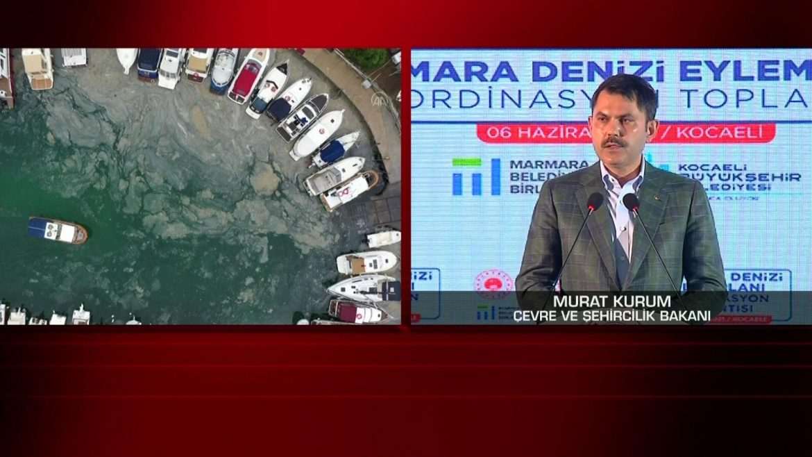 SON DAKİKA: Marmara Denizi için acil eylem planı açıklanıyor