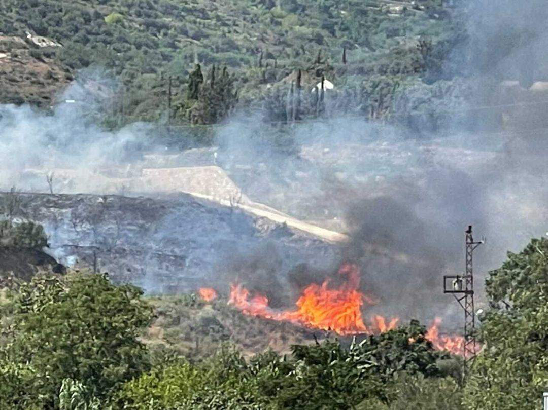 Hatay’da bahçe yangını