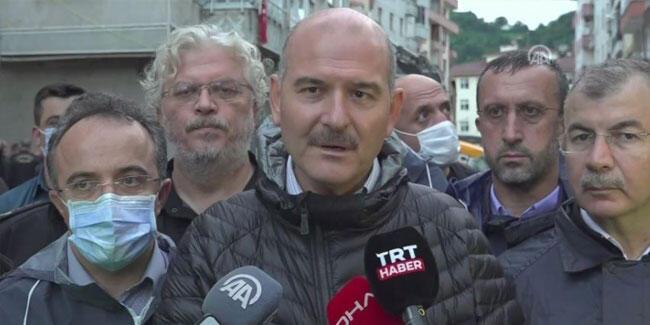 Son dakika… Bakan Soylu, Artvin’deki son durumu açıkladı