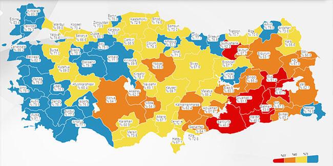 Kovid-19 salgınında düşük riskli il sayısı 26’ya çıktı