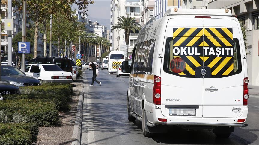 SON DAKİKA:486 okul servisi aracı trafikten men edildi